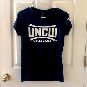 CUSTOM UNCW Volleyball shirt by Adidas in Navy Blue